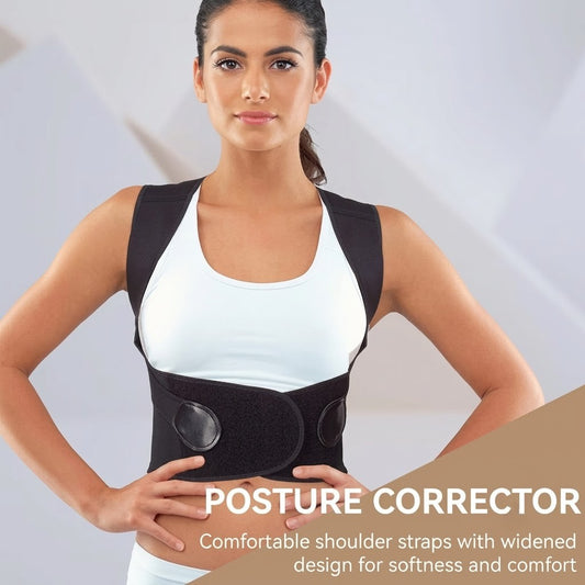 Breathable Adjustable Posture Corrector & Back Support Brace