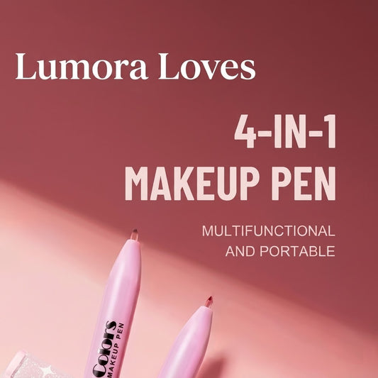 4-in-1 Makeup Pen — Eyeliner, Brow, Lip Liner & Highlighter