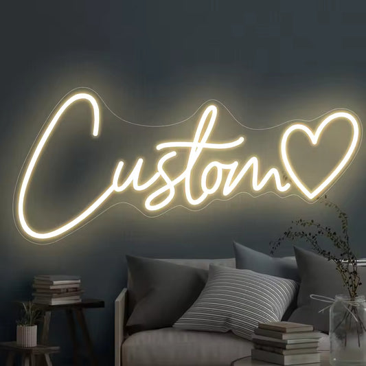 Custom Name Light — Personalized LED Neon Sign for Bedroom & Nursery