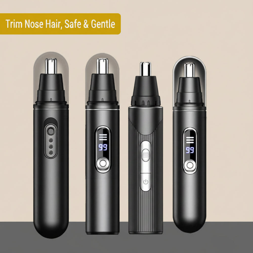 Rechargeable Nose & Ear Hair Trimmer for Men