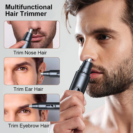 Painless Nose And Ear Hair Trimmer