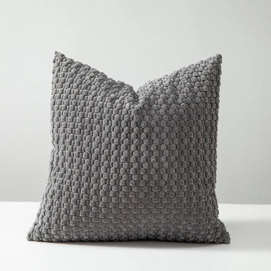 Corduroy Throw Pillow Covers — Soft Textured