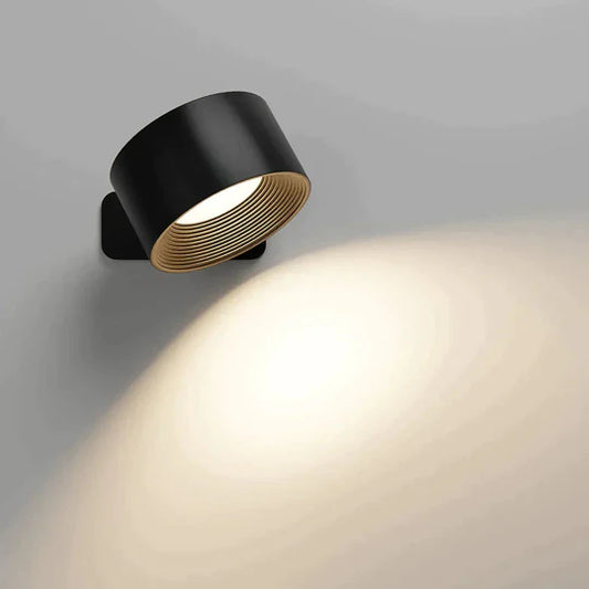 Wireless Wall Light — No Wiring, 360° Adjustable, Rechargeable